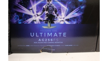 SALE OUT. AOC AG256FS 24,5“, 1920x1080, 16:9,, 80M:1, 1ms, HDMI, Displayport, USB | AOC AG256FS | 25 " | IPS | 390 Hz | 1 ms | 400 cd/m² | Warranty 36 month(s) | DAMAGED PACKAGING