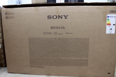 SALE OUT. Sony | KD55X75WL | 55" (139 cm) | Android | QFHD | Black |  | Sony | KD55X75WL | 55" (139 cm) | Android | QFHD | Black | DAMAGED PACKAGING,USED, SCRATCHES ON BACK,MISSING 1PC REMOVE CONTROL