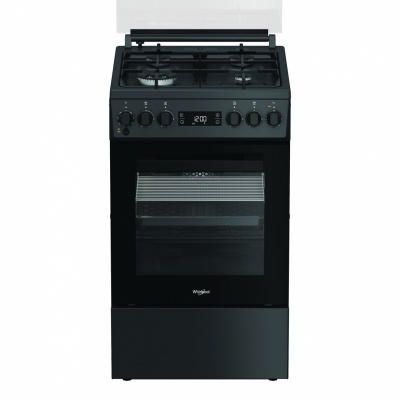 Whirlpool Cooker | W5G8LMSWTA | Hob type Gas | Oven type Electric | Anthracite | Width 50 cm | Depth 60 cm | 60 L
