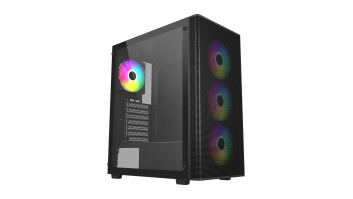 FSP Case | M220-BA | Black | Mid Tower | Power supply included No