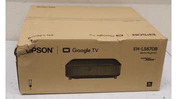 SALE OUT. Epson EH-LS670B 4K Pro-UHD 3LCD Projector/3600Lm/16:9/5000000:1, Black | Epson EH-LS670B | Full HD (1920x1080) | 3600 ANSI lumens | Black | DAMAGED PACKAGING | Wi-Fi