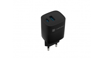 Natec Ribera USB Charger, 1x USB-A, 1x USB-C, 300 W | NUC-2141