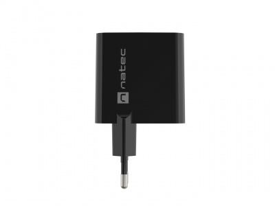 Natec Ribera USB Charger, 1x USB-A, 1x USB-C, 45 W | NUC-2143