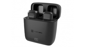 Natec Microphone | NMI-2255 | Hopper | Built-in microphone | Wireless | Black
