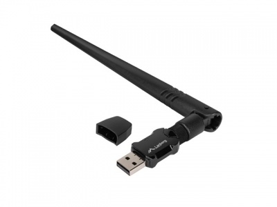 Lanberg USB Adapter Wireless Network Card NC-0900-WIE USB 2.0 Dual Band AX900 1X EXT Antenna