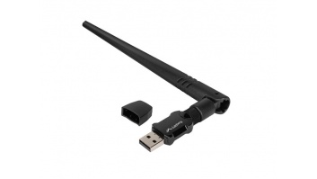 Lanberg USB Adapter Wireless Network Card NC-0900-WIE USB 2.0 Dual Band AX900 1X EXT Antenna