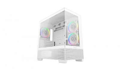 Deepcool CG380 3F MIDI TOWER CASE, White | Deepcool
