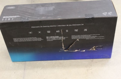 SALE OUT. Dell LCD Alienware AW3425DWM 34" VA WQHD/3440x1440/HDMI,DP,USB/Black | Dell Alienware AW3425DWM | 34 " | VA | WQHD | 21:9 | 180 Hz | 1 ms | 3440 x 1440 pixels | 400 cd/m² | HDMI ports quantity 2 | Warranty 36 month(s) | DAMAGED PACKAGING