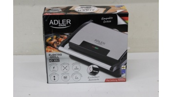 SALE OUT. Adler AD 3052 Electric grill, Non-stick grill plates | Adler Electric Grill | AD 3052 | Table | 1200 W | Stainless steel | DAMAGED PACKAGING