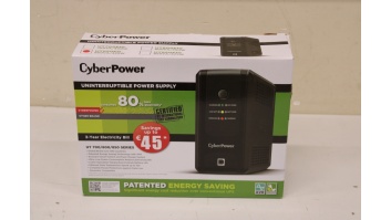 SALE OUT. CyberPower UT850EG Backup UPS Systems | CyberPower Backup UPS Systems | UT850EG | 850 VA | 425 W | DAMAGED PACKAGING AND INNER PACKAGING, SMALL SCRATCHED ON THE SIDE