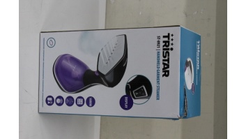 SALE OUT. Tristar ST-8921 Steamer, Handheld, Power 1600 W, Water tank 0,26 L, Continuous steam 25 g/min, Black | Tristar | Garment Steamer | ST-8921 | Handheld | 1600 W | 0.26 L | 25 g/min | Black/Purple | DAMAGED PACKAGING AND INNER PACKAGING