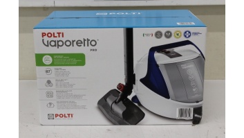SALE OUT. Polti PTEU0313 Vaporetto Pro 100 Eco Power Steam cleaner, Power 1900 W, White/Blue | Polti | Steam cleaner | PTEU0313 Vaporetto Pro 100 Eco Power | Power 1900 W | Steam pressure 5.5 bar | Water tank capacity 2 L | White/Blue | DAMAGED PACKAGING