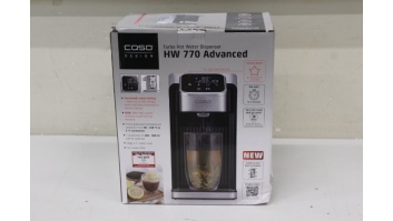 SALE OUT. Caso | Turbo Hot Water Dispenser | HW 770 Advanced | Water Dispenser | 2600 W | 2.7 L | Plastic/Stainless Steel | Black/Stainless Steel | DAMAGED PACKAGING