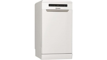 Dishwasher | DSFO 3T224 C | Free standing | Width 45 cm | Number of place settings 10 | Number of programs 9 | Energy efficiency class E | Display | White