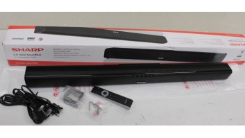 SALE OUT. Sharp | HT-SB110 2.0 Slim Soundbar | DAMAGED PACKAGING,SMALL SCRATCHED ON TOP | Bluetooth