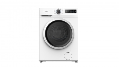 Midea Washing Machine | MF110W80BA10/W-HR | Energy efficiency class A | Front loading | Washing capacity 8 kg | 1400 RPM | Depth 48 cm | Width 60 cm | Display | LED | Steam function | White