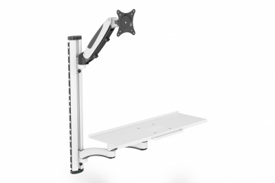 Digitus Wall mount | DA-90451 | Rotate, Swivel | 32 " | Maximum weight (capacity) 8 kg | White/Black