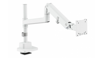 Digitus Desk Mount | DA-90476 Single Monitor Mount | Height, tilt, pivot, rotation, depth | 57 " | Maximum weight (capacity) 27 kg | White