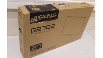 SALE OUT. Gigabyte G27Q2 EK | 27 " | SS IPS | QHD | 16:9 | 200 Hz | 0.5 ms | 2560 x 1440 pixels | 350 cd/m² | HDMI ports quantity 2 | Black | Warranty 35 month(s) | DAMAGED PACKAGING, SCRTACHED ON THE SCREEN