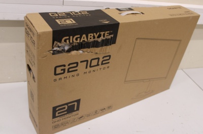 SALE OUT. Gigabyte G27Q2 EK | 27 " | SS IPS | QHD | 16:9 | 200 Hz | 0.5 ms | 2560 x 1440 pixels | 350 cd/m² | HDMI ports quantity 2 | Black | Warranty 35 month(s) | DAMAGED PACKAGING, SCRTACHED ON THE SCREEN