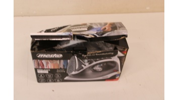 SALE OUT. Mesko MS 5037 Steam iron 2800W, Grey | Mesko MS 5037 | Steam Iron | 2800 W | Water tank capacity 170 ml | Continuous steam 35 g/min | Grey | DAMAGED PACKAGING, SCRATCHED ON KERAMIC PLATE