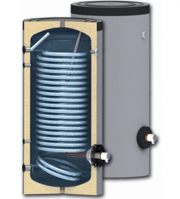 Sunsystem | SWPN200 | Enameled Water Heater 200L with Heat Exchanger 1.9 m