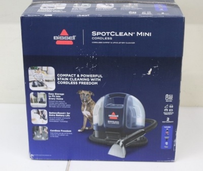 Bissell | Carpet and Upholstery Cleaner | SpotClean Mini | Cordless operating | Washing function | 24 month(s) | 18 V | Operating time (max) 20 min | USED AS  DEMO