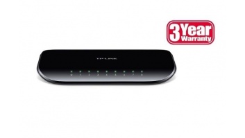 Switch|TP-LINK|8x10Base-T / 100Base-TX / 1000Base-T|TL-SG1008D