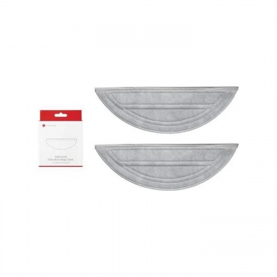 Vacuum Cleaner Accessory|ROBOROCK|Double Vibrarise 2.0 Mop Cloth|For Saros 10|8.02.0396