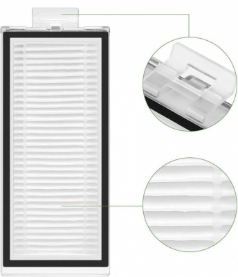 Vacuum Cleaner Accessory|ROBOROCK|Water Tank Filter|For C10/E20/E25/E35/S50/S51/S55/E45/S60/S61/S65/S45/S60 Pure/S65 Pure/E50/E55/Q55 Pro/Q55 Pro+|8.02.0063