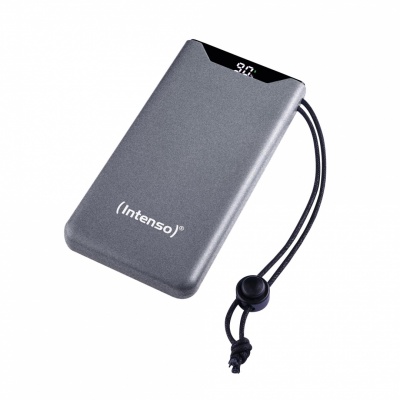 POWER BANK USB 10000MAH QC3.0/GREY 7332034 INTENSO
