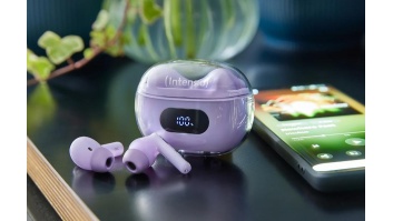 HEADSET BUDS PLUS T310AE/PURPLE 3720313 INTENSO