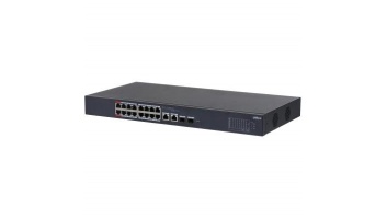 Switch|DAHUA|CS4218-16ET-240|Type L2|Desktop/pedestal|16x10Base-T / 100Base-TX|PoE ports 16|DH-CS4218-16ET-240