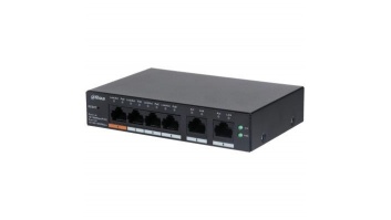 Switch|DAHUA|CS4006-4ET-60|Type L2|Desktop/pedestal|PoE ports 4|CS4006-4ET-60