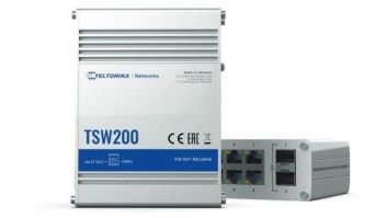 Switch|TELTONIKA|TSW200|PoE ports 8|240 Watts|TSW200