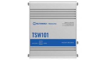 Switch|TELTONIKA|TSW101|5xRJ45|PoE ports 4|60 Watts|TSW101