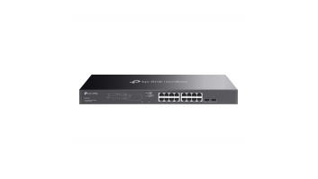 Switch|TP-LINK|Omada|SG2218P|Desktop/pedestal|16x10Base-T / 100Base-TX / 1000Base-T|2xSFP|PoE+ ports 16|150 Watts|SG2218P