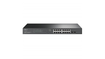 Switch|TP-LINK|JetStream|TL-SG2218P|Desktop/pedestal|16x10Base-T / 100Base-TX / 1000Base-T|2xSFP|PoE+ ports 16|150 Watts|TL-SG2218P