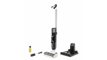 Vacuum Cleaner|KARCHER|Three-in-one floor cleaner FCV 3|Upright/Wet/dry/Cordless|White|Weight 3.8 kg|1.056-122.0