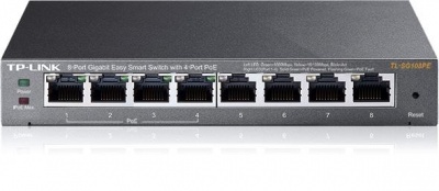 Switch|TP-LINK|PoE ports 4|TL-SG108PE