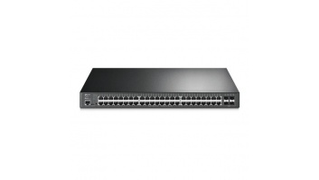 Switch|TP-LINK|Omada|TL-SG3452P|Type L2+|48x10Base-T / 100Base-TX / 1000Base-T|4xSFP|1xRJ45|1|PoE+ ports 48|384 Watts|TL-SG3452P