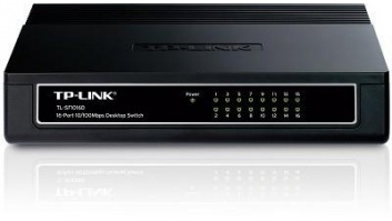 Switch|TP-LINK|16x10Base-T / 100Base-TX|TL-SF1016D