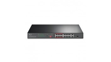 Switch|TP-LINK|Desktop/pedestal|16x10Base-T / 100Base-TX|PoE+ ports 16|TL-SL1218P