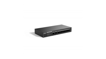 Switch|DAHUA|10-Port Economical Gigabit PoE Switch with 8-Port PoE|Type L2|SG1010LP