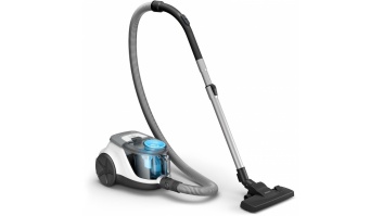 Vacuum Cleaner|PHILIPS|Bagless|850 Watts|Capacity 1.3 l|Noise 77 dB|Blue/ White|Weight 4 kg|XB2122/09