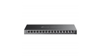 Switch|TP-LINK|Omada|TL-SG2016P|16x10Base-T / 100Base-TX / 1000Base-T|PoE+ ports 8|120 Watts|TL-SG2016P