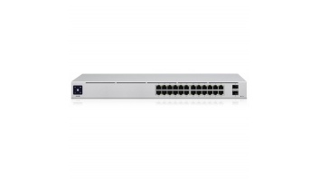 Switch|UBIQUITI|USW-Pro-24-PoE|Type L3|Desktop/pedestal|Rack|24x10Base-T / 100Base-TX / 1000Base-T|2xSFP+|PoE ports 24|PoE+ ports 16|400 Watts|USW-PRO-24-POE