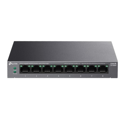 Switch|TP-LINK|LS108GP|PoE+ ports 8|LS108GP