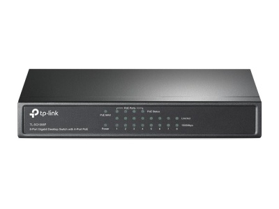 Switch|TP-LINK|8x10Base-T / 100Base-TX / 1000Base-T|TL-SG1008P