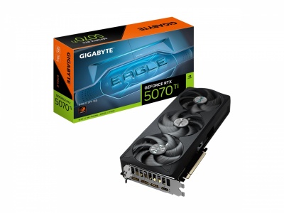 Gigabyte GeForce RTX 5070 Ti EAGLE SFF 16G | NVIDIA | 16 GB | GeForce RTX 5070 Ti | GDDR7 | HDMI ports quantity 1 | PCI-E 5.0